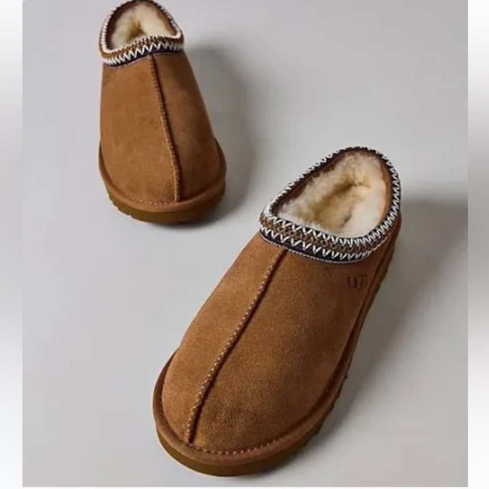 UGG Tan Tasman Slippers